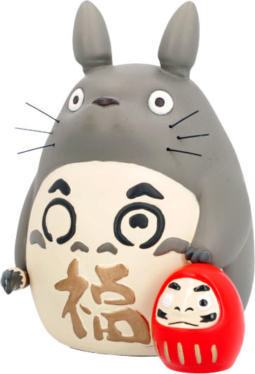 Totoro Good Luck Daruma- Prototype Shown View 2