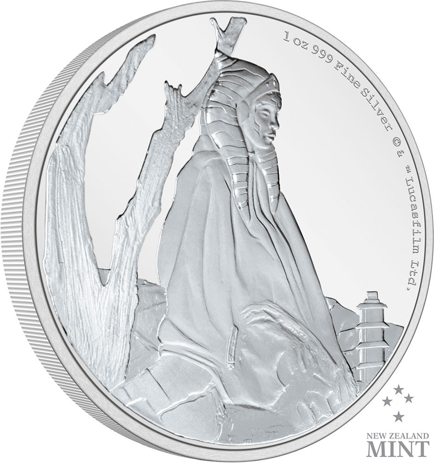 Ahsoka Tano 1oz Silver Coin View 1