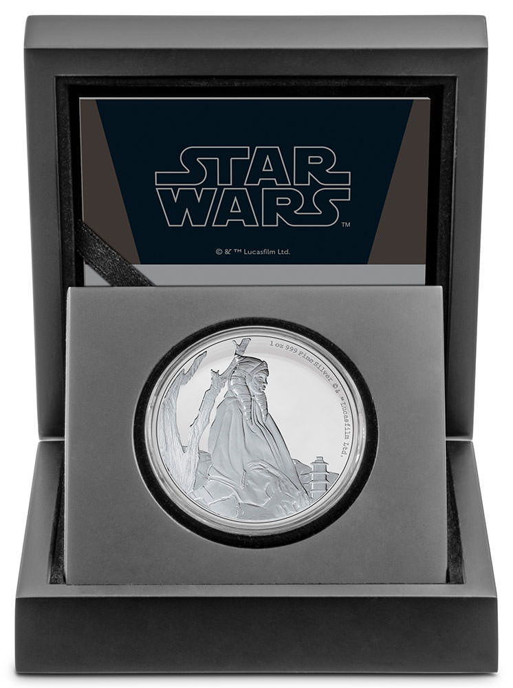Ahsoka Tano 1oz Silver Coin View 4