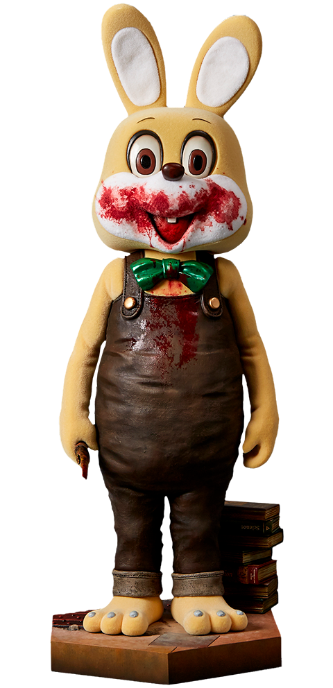 Dead by Daylight Robbie the Rabbit Statues - Prototype Shown View 1