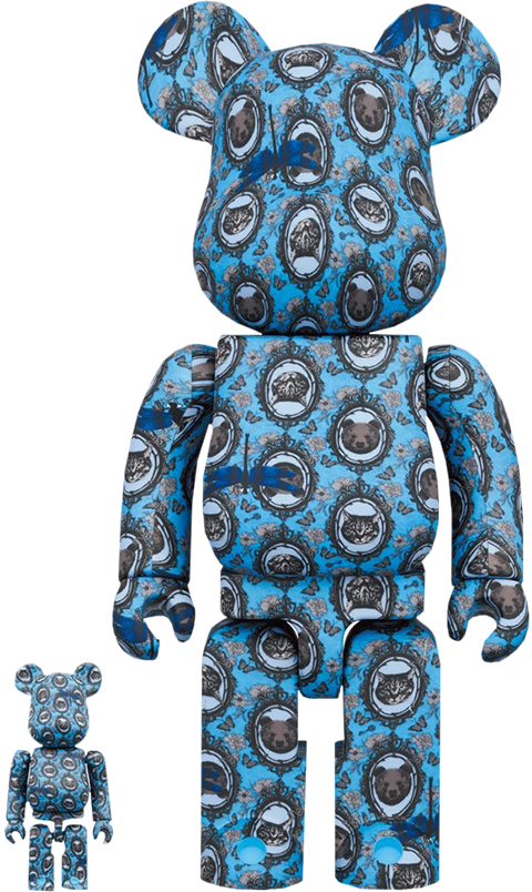 完璧すぎるが故三度も Mirror Japonica Robe Be@rbrick 100% Medicom by Set 400% and キューブリック、ベアブリック