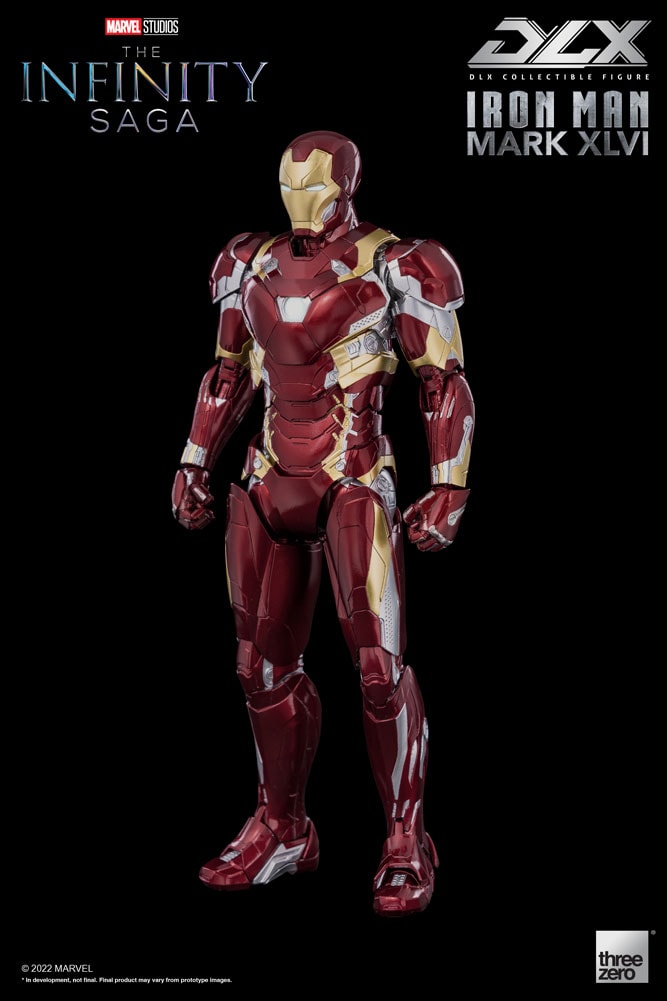 Marvel Iron Man Mark 46 DLX Collectible Figure - Prototype Shown View 3