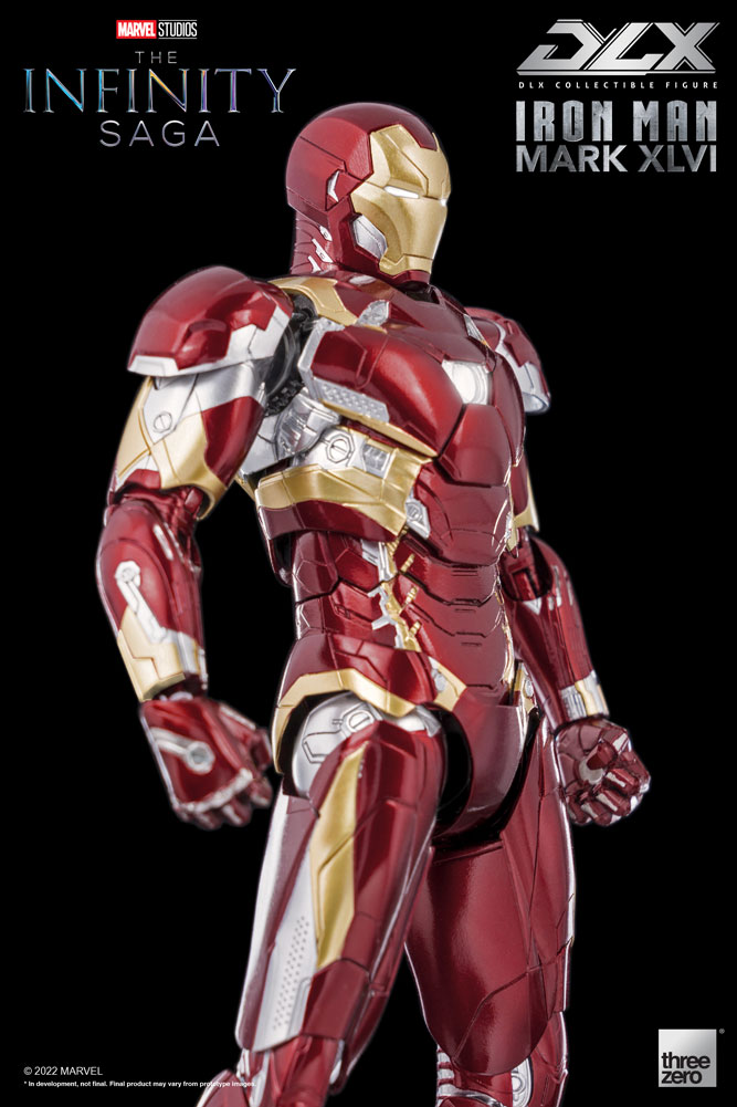 Marvel Iron Man Mark 46 DLX Collectible Figure - Prototype Shown View 5