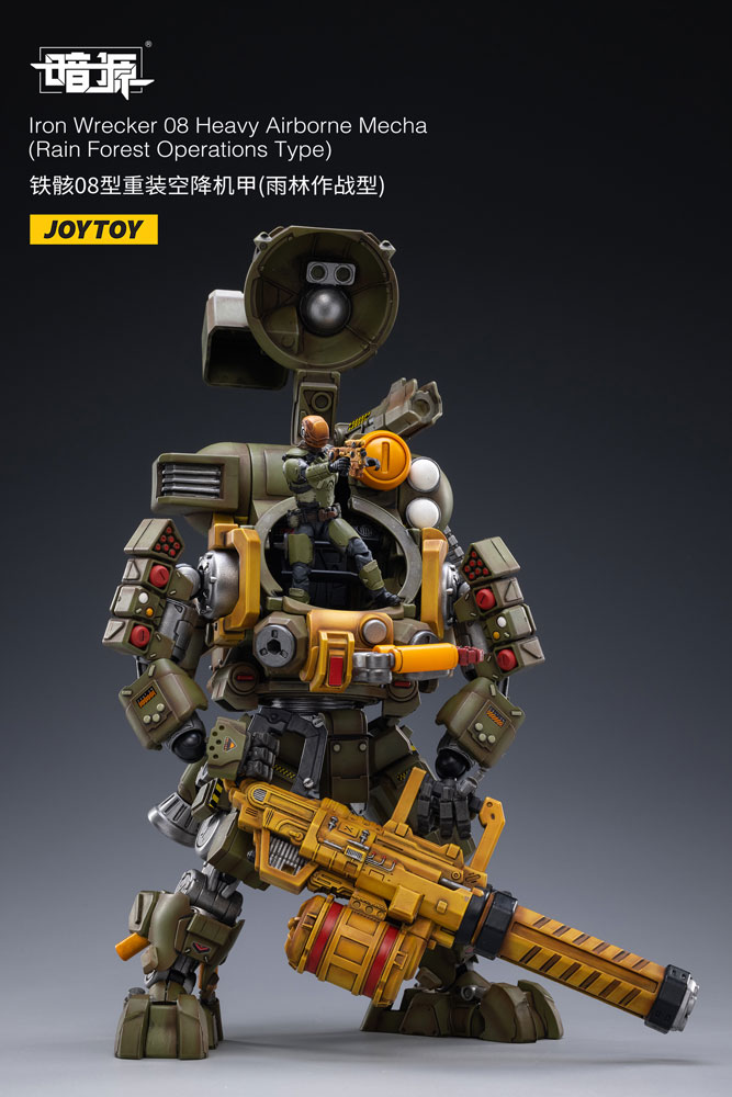 Iron Wrecker 08 Heavy Airborne Mecha (Rain Forest Operations Type)- Prototype Shown View 5