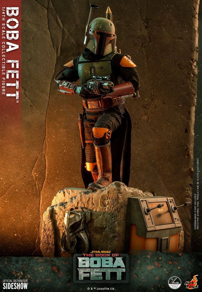 Star Wars Boba Fett Quarter Scale Figure  Collector Edition - Prototype Shown View 3
