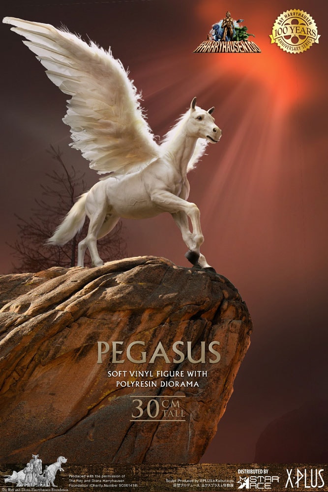 Ray Harryhausen Pegasus (Deluxe Version) Statues - Prototype Shown View 6