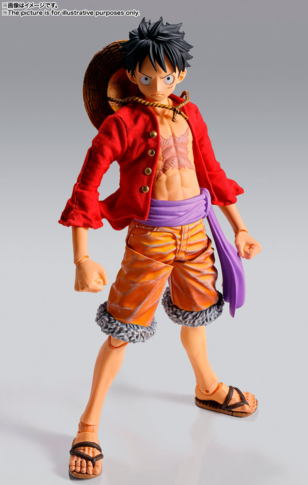 One Piece Monkey D. Luffy Collectible Figure - Prototype Shown View 6