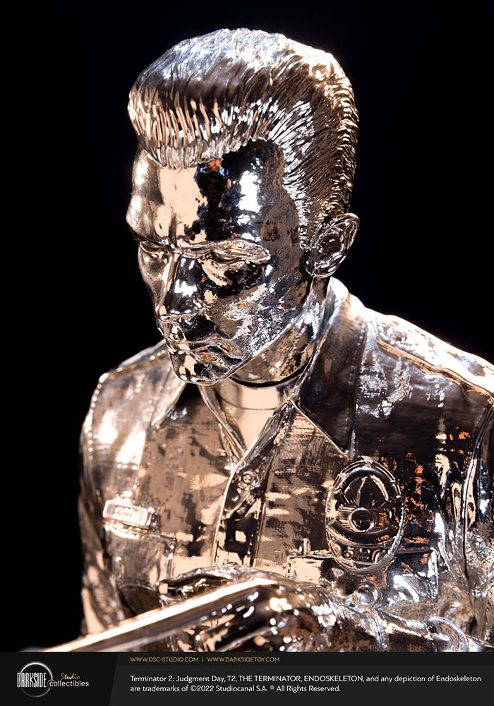 Terminator T-1000 Liquid Metal 1:3 Scale Statue - Prototype Shown View 2