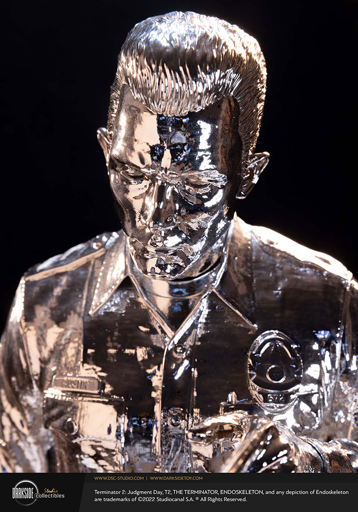 Terminator T-1000 Liquid Metal 1:3 Scale Statue - Prototype Shown View 3