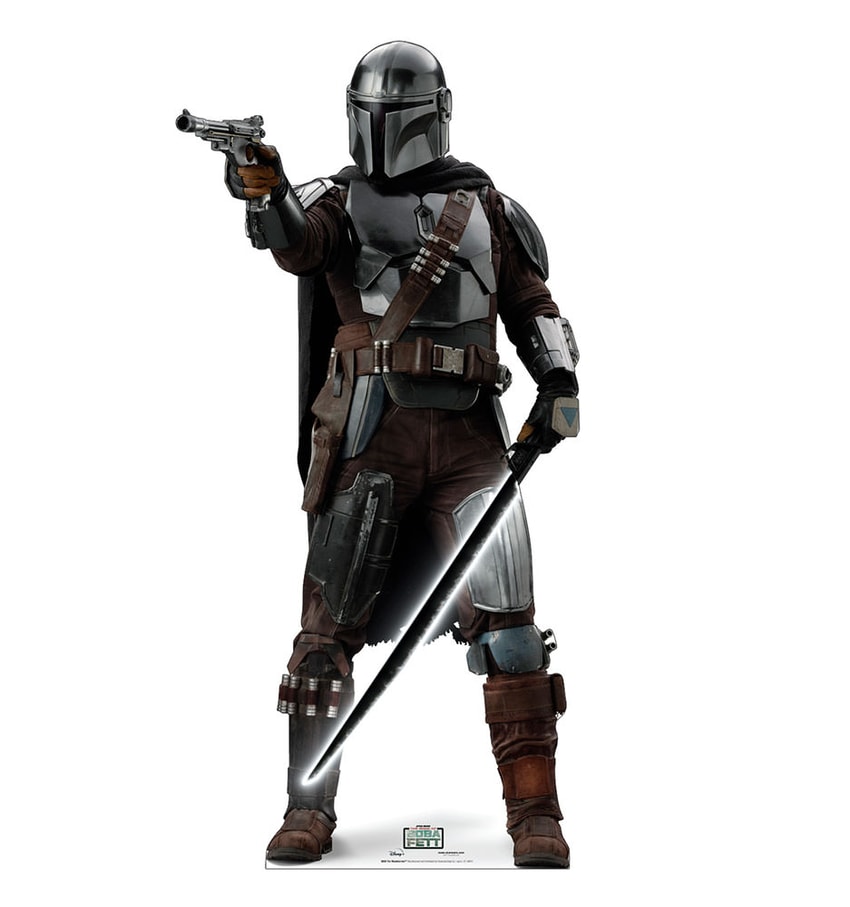 Mandalorian Life-Size Standee- Prototype Shown View 3
