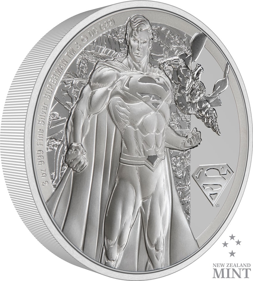 Superman Classic 3oz Silver coin