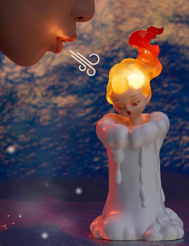 Glimmery Kandel- Prototype Shown