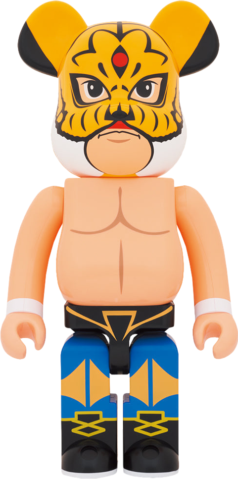 Be@rbrick First Generation Tiger Mask 1000% by Medicom Toy