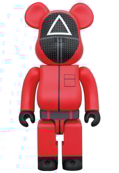 Be@rbrick Squid Game Guard (Triangle) 1000%- Prototype Shown