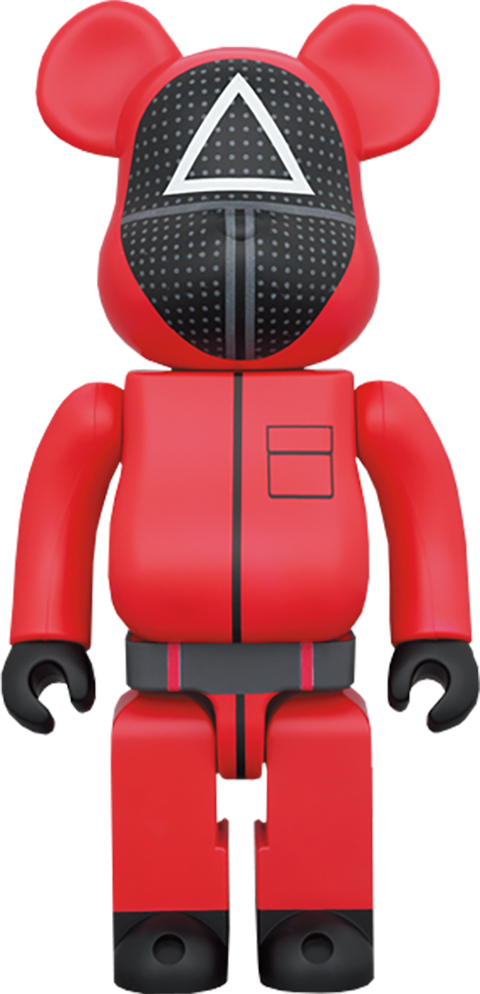 Be@rbrick Squid Game Guard (Triangle) 1000%- Prototype Shown