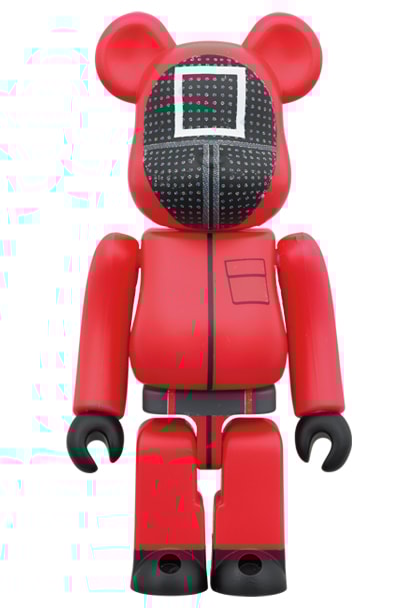Be@rbrick Squid Game Guard (Square) 100% & 400%- Prototype Shown