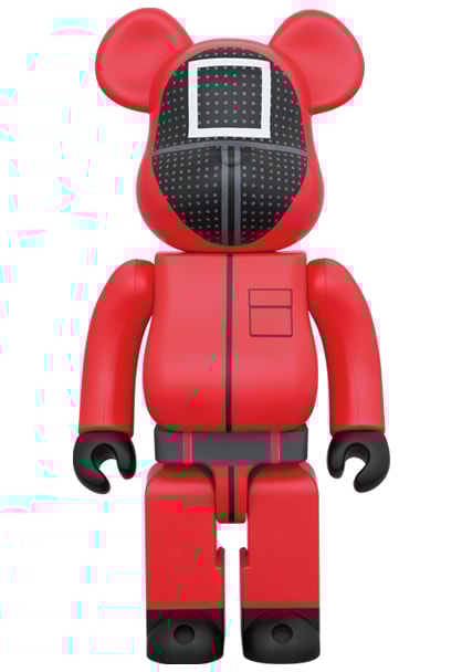 Be@rbrick Squid Game Guard (Square) 100% & 400%- Prototype Shown