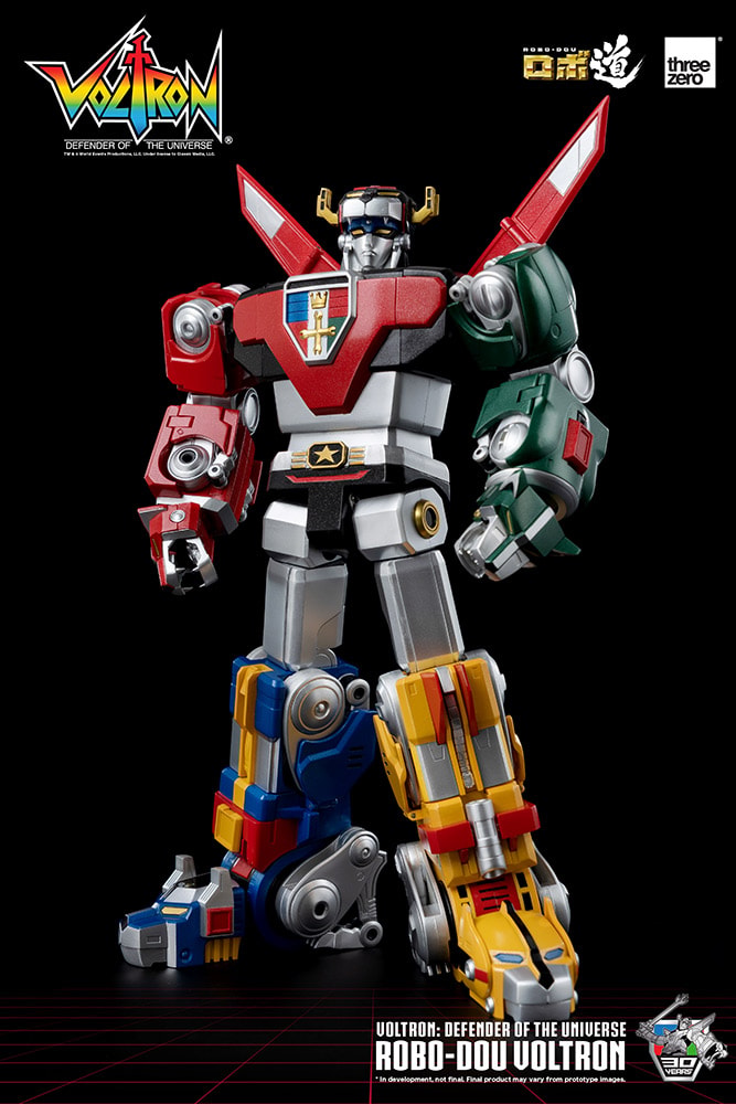 Voltron: Defender of the Universe ROBO-DOU Voltron Collectible Figure - Prototype Shown View 2