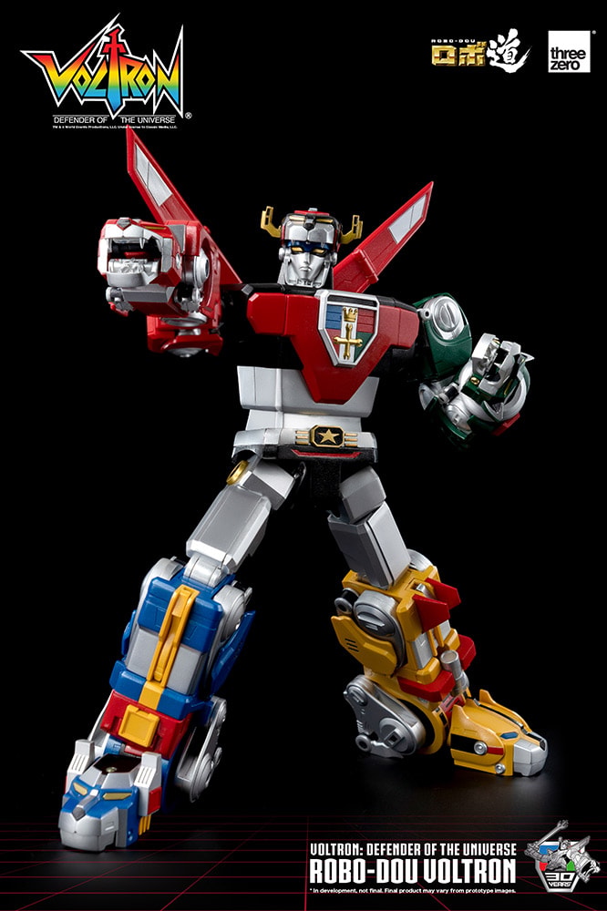 Voltron: Defender of the Universe ROBO-DOU Voltron Collectible Figure - Prototype Shown View 4