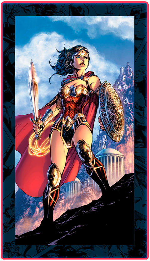 Wonder Woman LED Mini-Poster Light