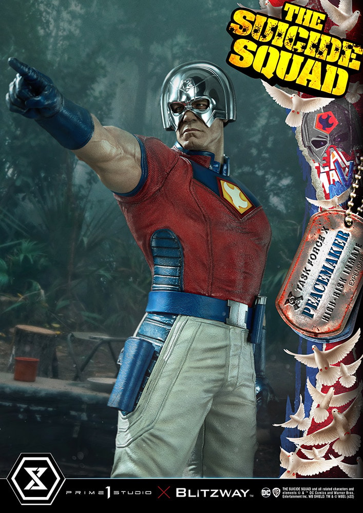DC Comics Peacemaker 1:3 Scale Statue  Collector Edition - Prototype Shown View 3