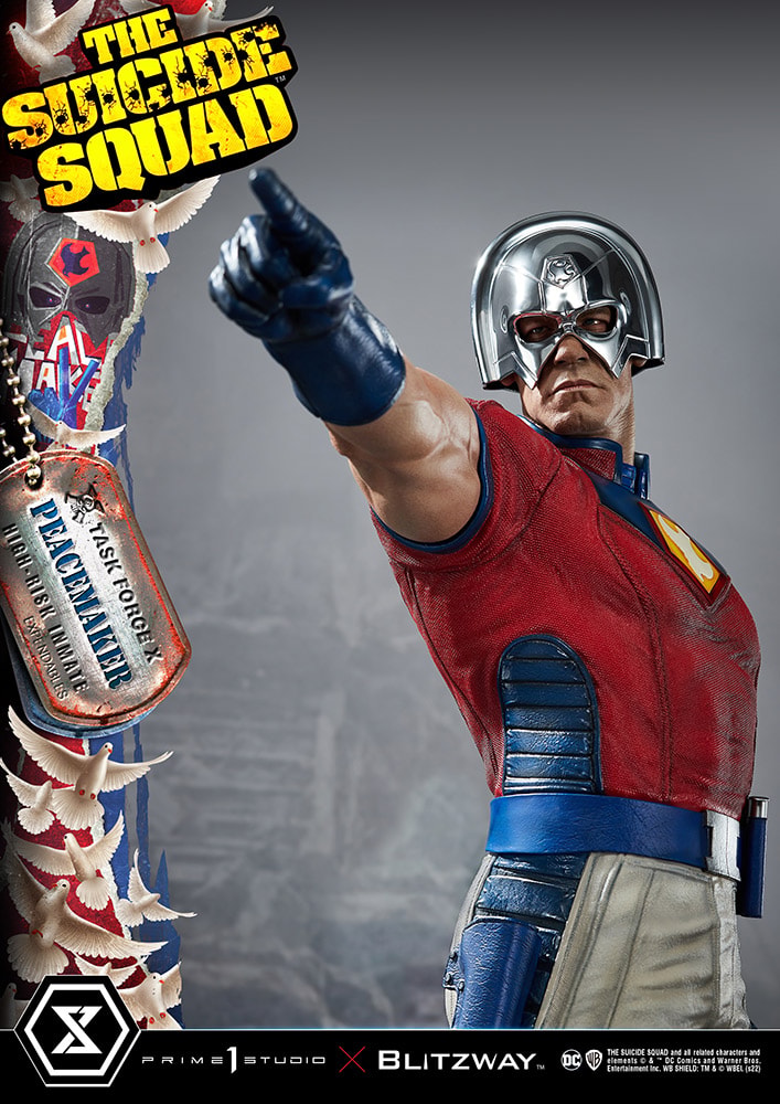 DC Comics Peacemaker 1:3 Scale Statue  Collector Edition - Prototype Shown View 4