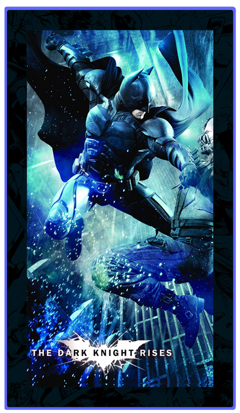 The Dark Knight Rises (02) LED Mini-Poster Light Exclusive Edition - Prototype Shown
