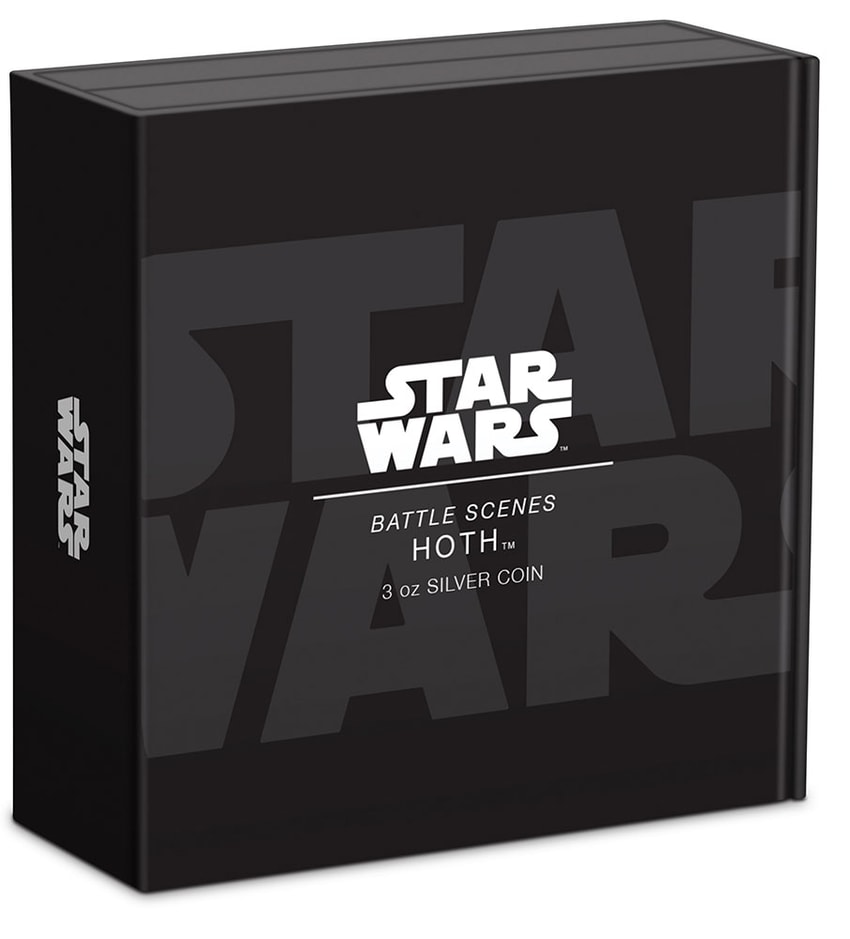 Battle Scenes Hoth 1oz Coin by New Zealand Mint | Sideshow