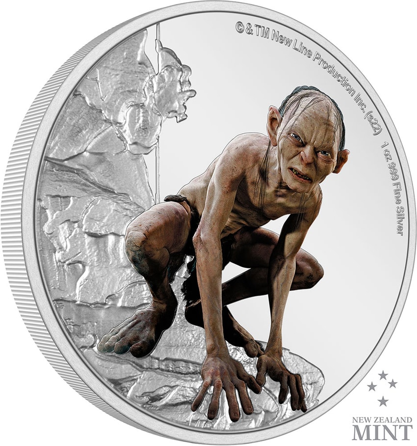 Gollum 1oz Silver Coin