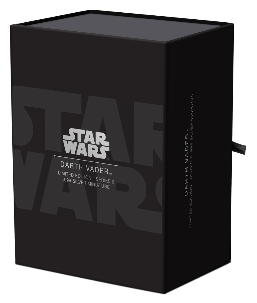Darth Vader Silver Miniature View 5