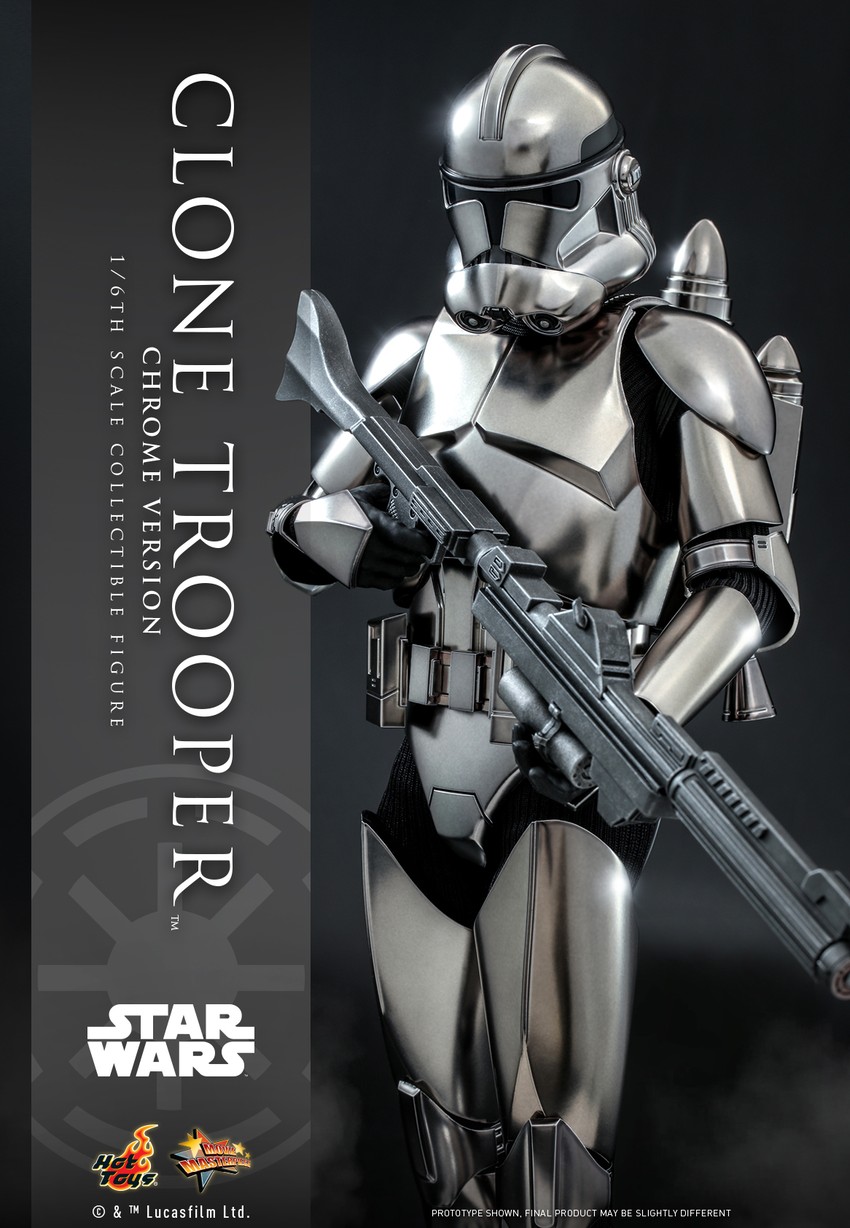 Clone Trooper (Chrome Version)- Prototype Shown