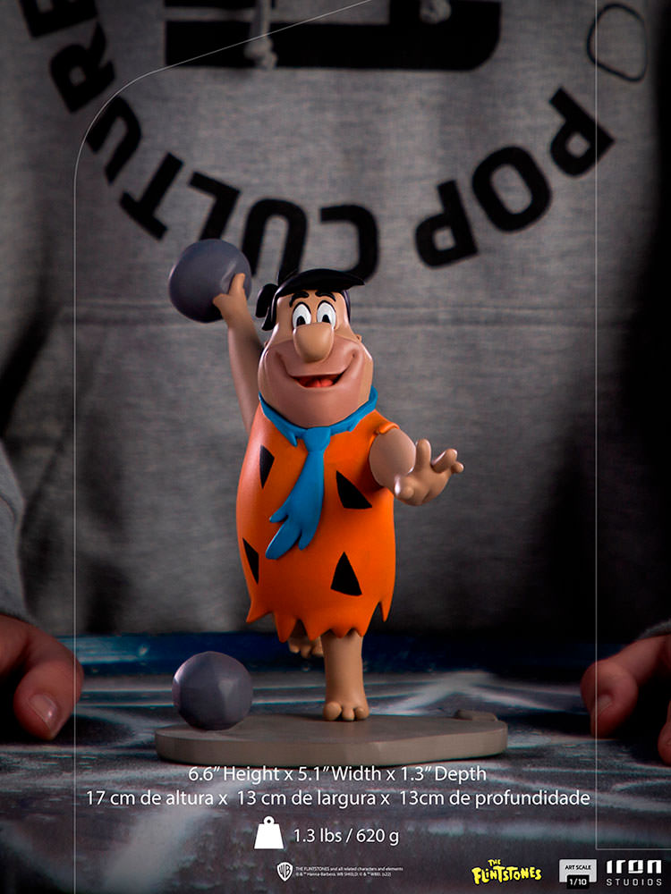 The Flintstones Fred Flintstone 1:10 Scale Statue - Prototype Shown View 6