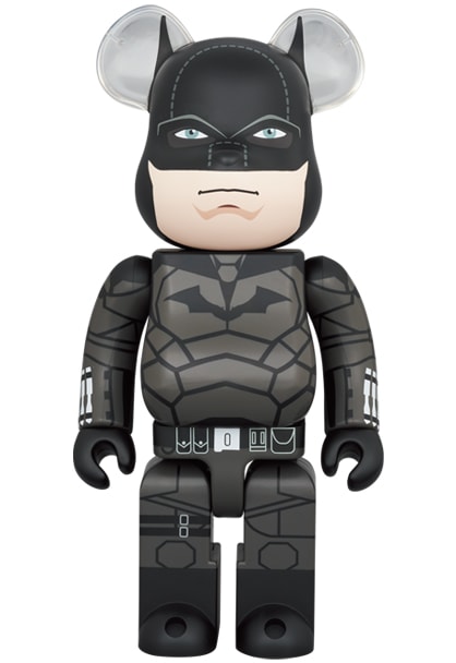 DC Comics Be@rbrick The Batman 100% & 400% Bearbrick - Prototype Shown View 3