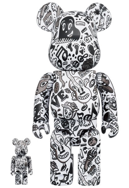 Be@rbrick Chocomoo 100％ and 400% Set- Prototype Shown