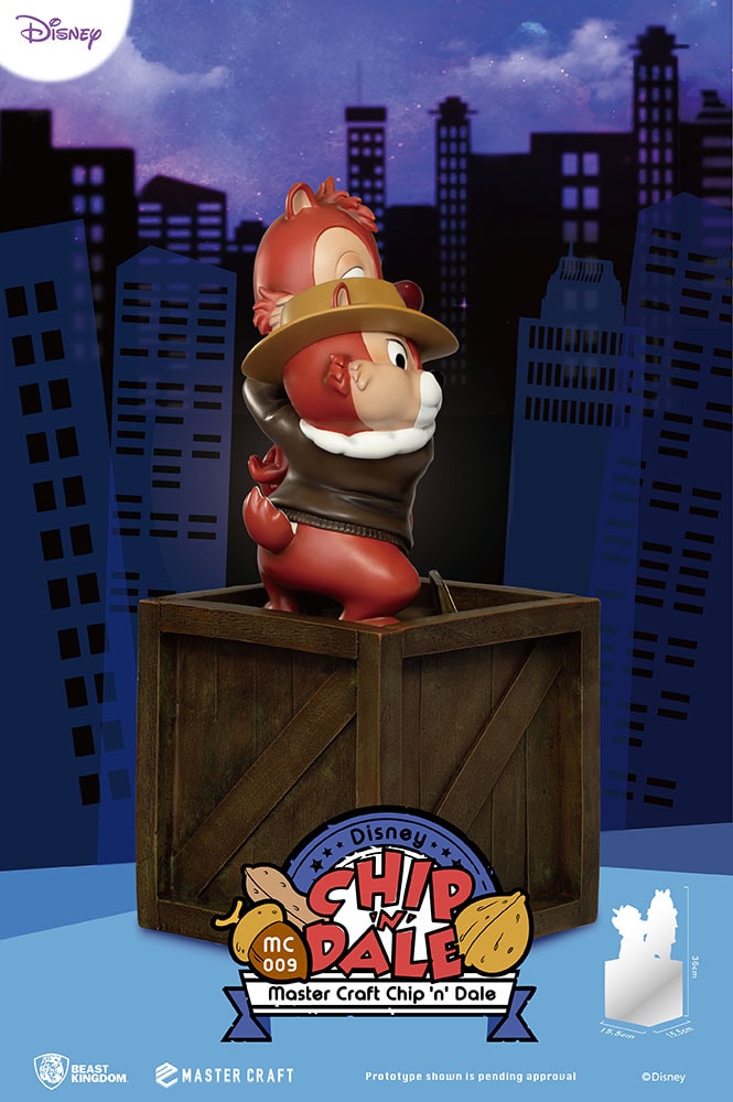Disney Chip N' Dale Statues - Prototype Shown View 6