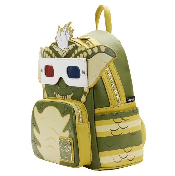 Stripe Cosplay Mini Backpack with Removable 3D Glasses View 4