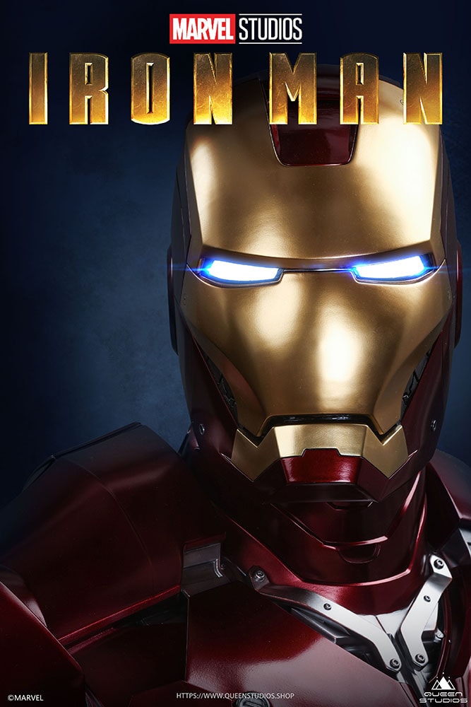 Marvel Iron Man Mark 3 Life-Size Bust - Prototype Shown View 3