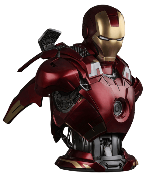 Iron Man Mark 7 Life-Size Bust | Sideshow Collectibles