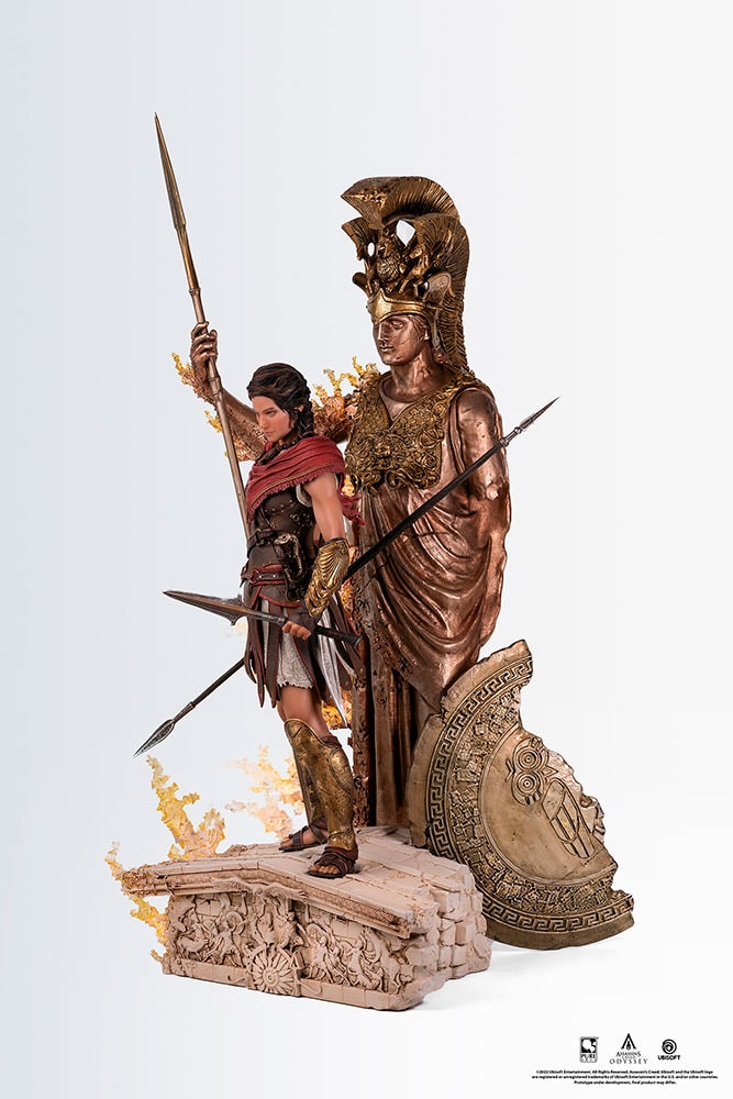 Assassins Creed Animus Kassandra Statues - Prototype Shown View 2