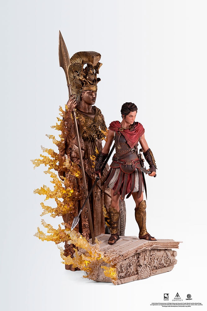 Assassins Creed Animus Kassandra Statues - Prototype Shown View 3
