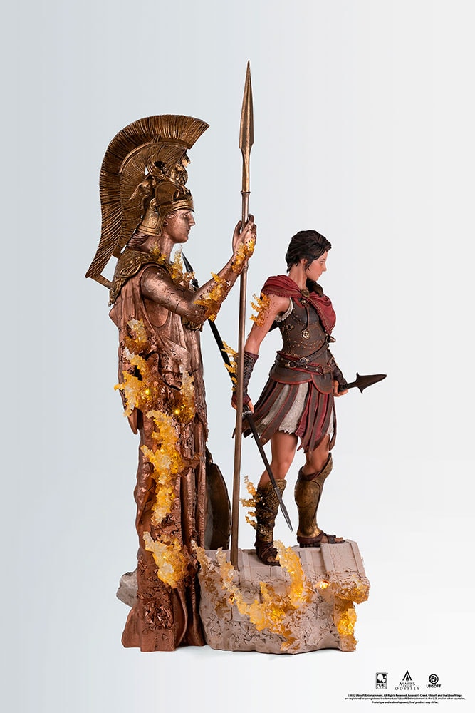 Assassins Creed Animus Kassandra Statues - Prototype Shown View 4