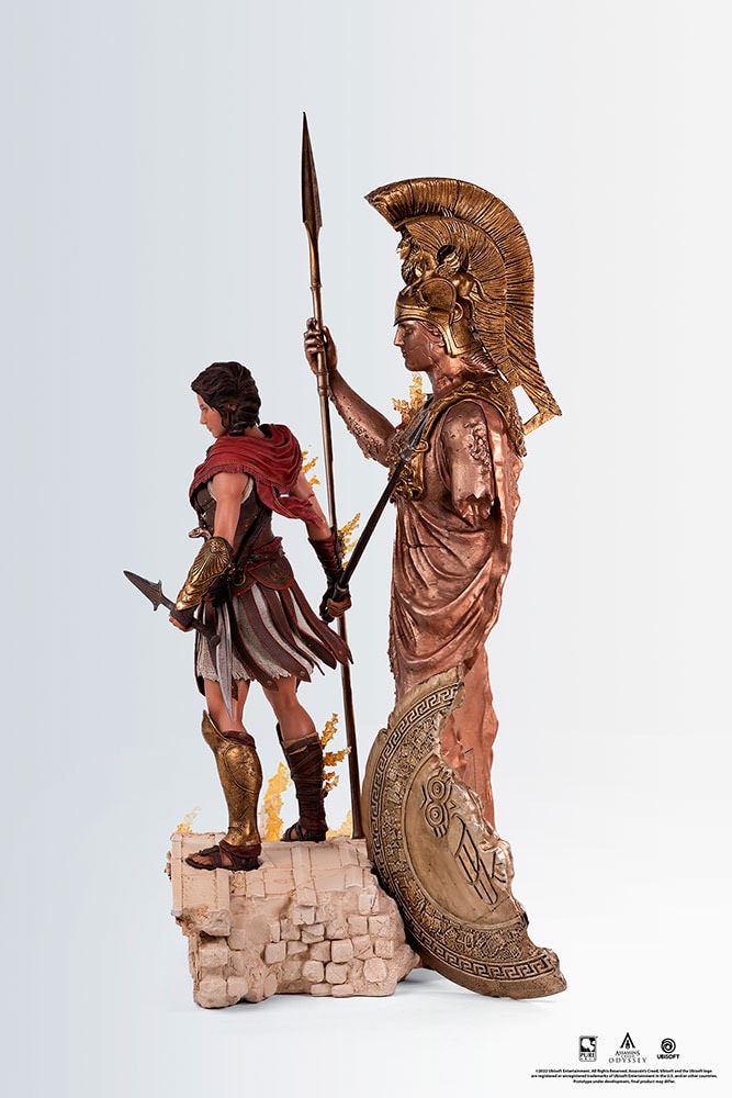 Assassins Creed Animus Kassandra Statues - Prototype Shown View 5