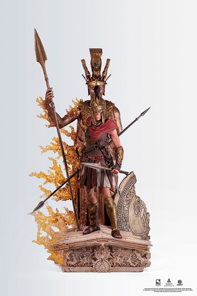 Assassins Creed Animus Kassandra Statues - Prototype Shown View 6