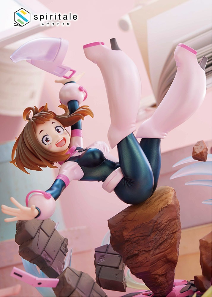 My Hero Academia Ochaco Uraraka PVC Figure - Prototype Shown View 3