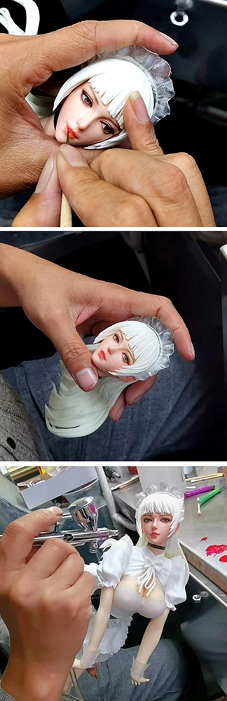 The Holiday Maid Monica Tesia (White Version)- Prototype Shown View 1