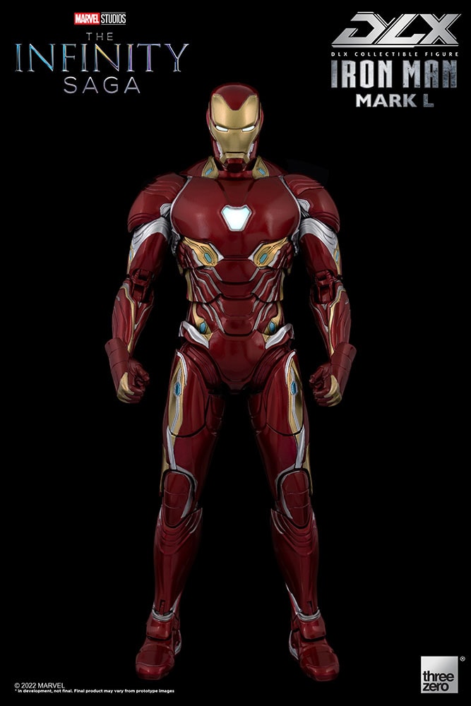 Marvel Iron Man Mark 50 DLX Collectible Figure - Prototype Shown View 2