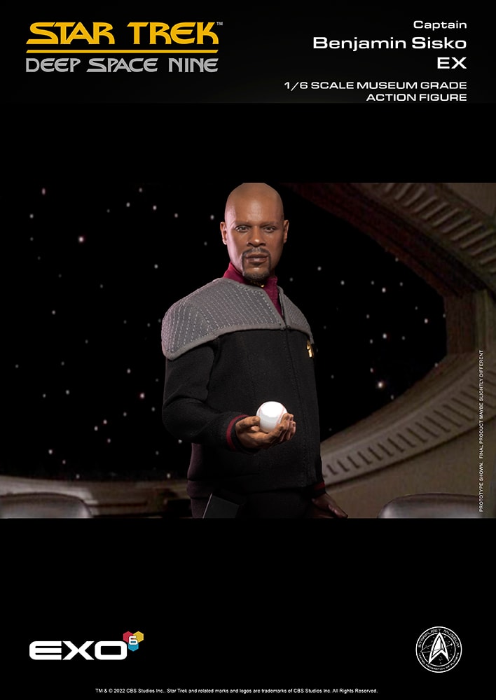 Star Trek Captain Benjamin Sisko (Essentials Version) Sixth Scale Figure  Collector Edition - Prototype Shown View 6