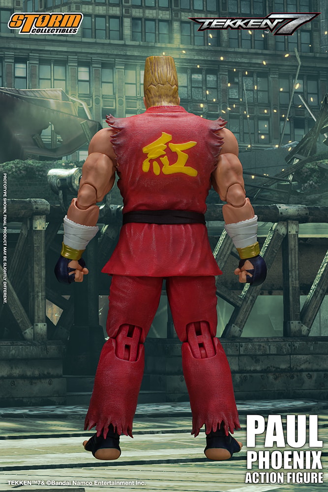 Tekken Paul Phoenix Action Figure - Prototype Shown View 4