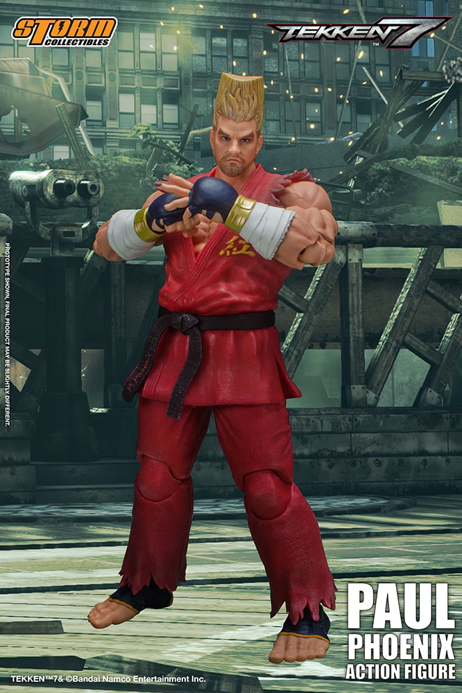 Tekken Paul Phoenix Action Figure - Prototype Shown View 6