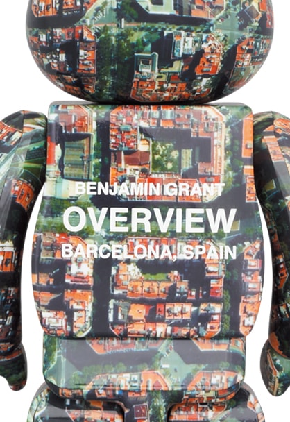 Bearbrick Benjamin Grant Overview Barcelona 100％ and 400%- Prototype Shown